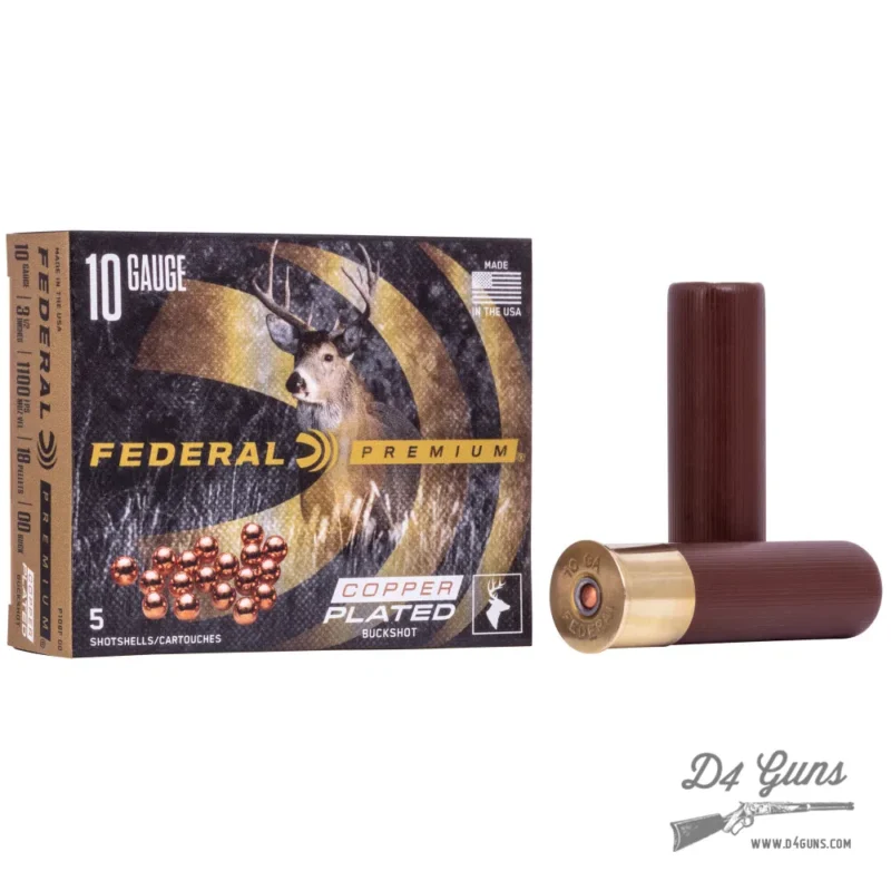 FEDERAL 10GA BUCKSHOT