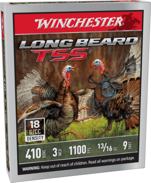 WINCHESTER LONG BEARD TTS 410 BORE 3" 1100FPS 13/16OZ #9 AMMO 5RDS