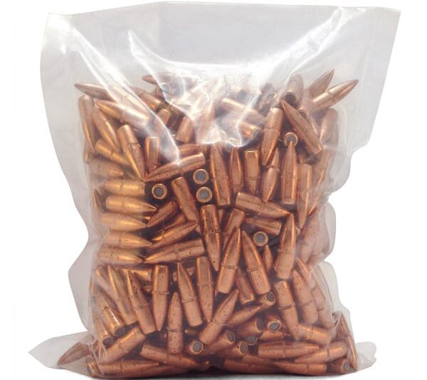 HORNADY 223 (224) 62GR FMJBT BULLETS 500CT HORNADY 223 (224) 62GR FMJBT BULLETS 500CT