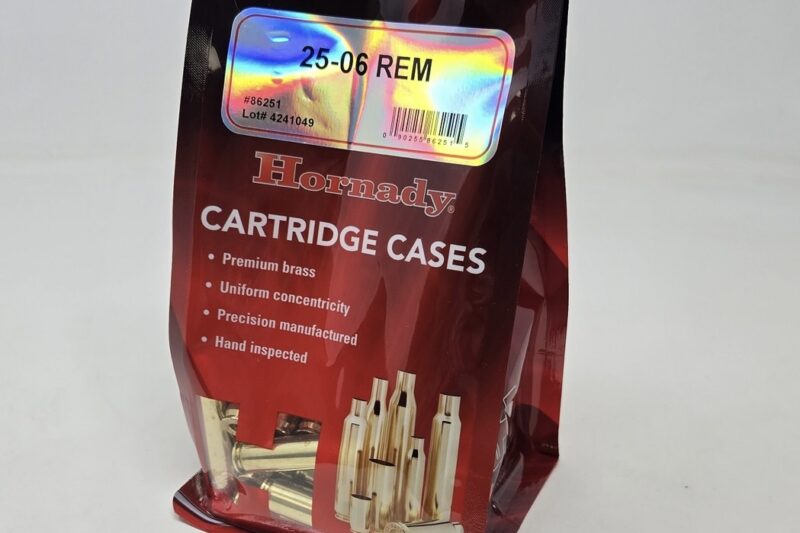 HORNADY BRASS 25-06 REMINGTON UNPRIMED BULK 100CT HORNADY BRASS 25-06 REMINGTON UNPRIMED BULK 100CT