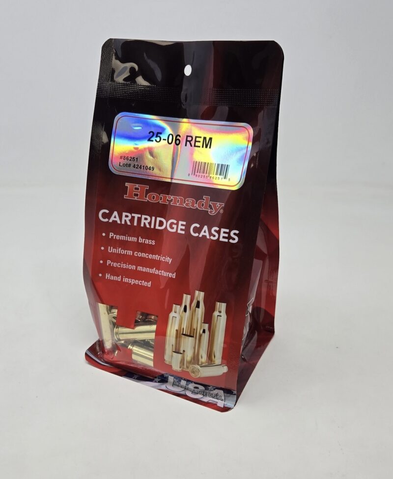 HORNADY BRASS 25-06 REMINGTON UNPRIMED BULK 100CT