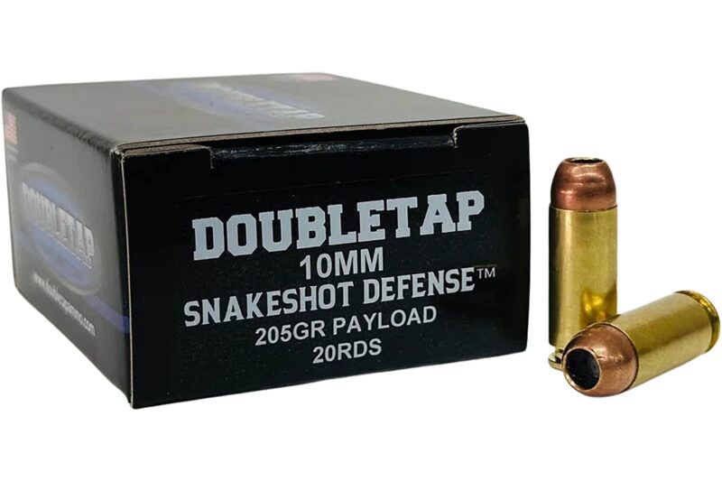 DOUBLETAP 10MM AUTONSNAKESHOT DEFENSE 205 GR 20CT