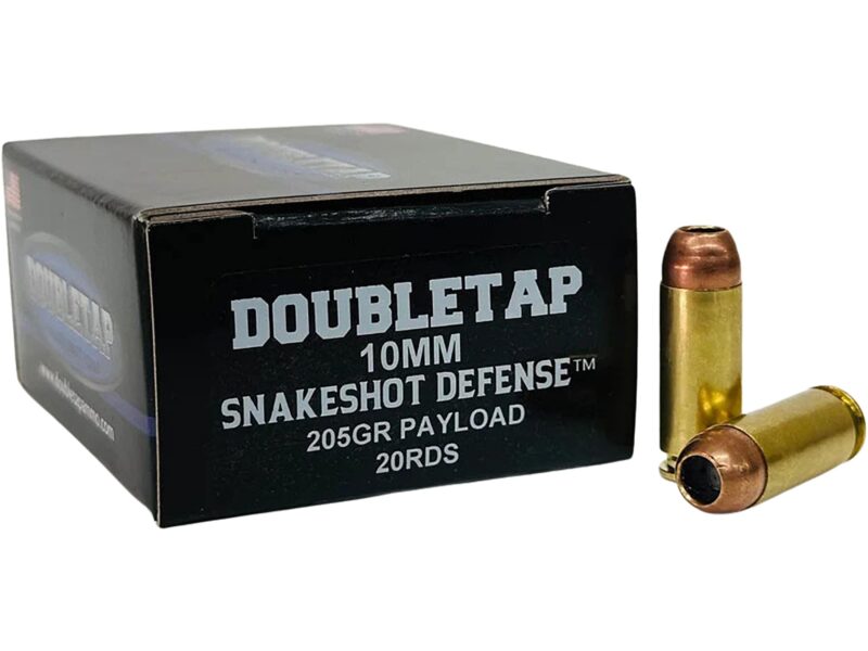 DOUBLETAP 10MM AUTONSNAKESHOT DEFENSE 205 GR 20CT
