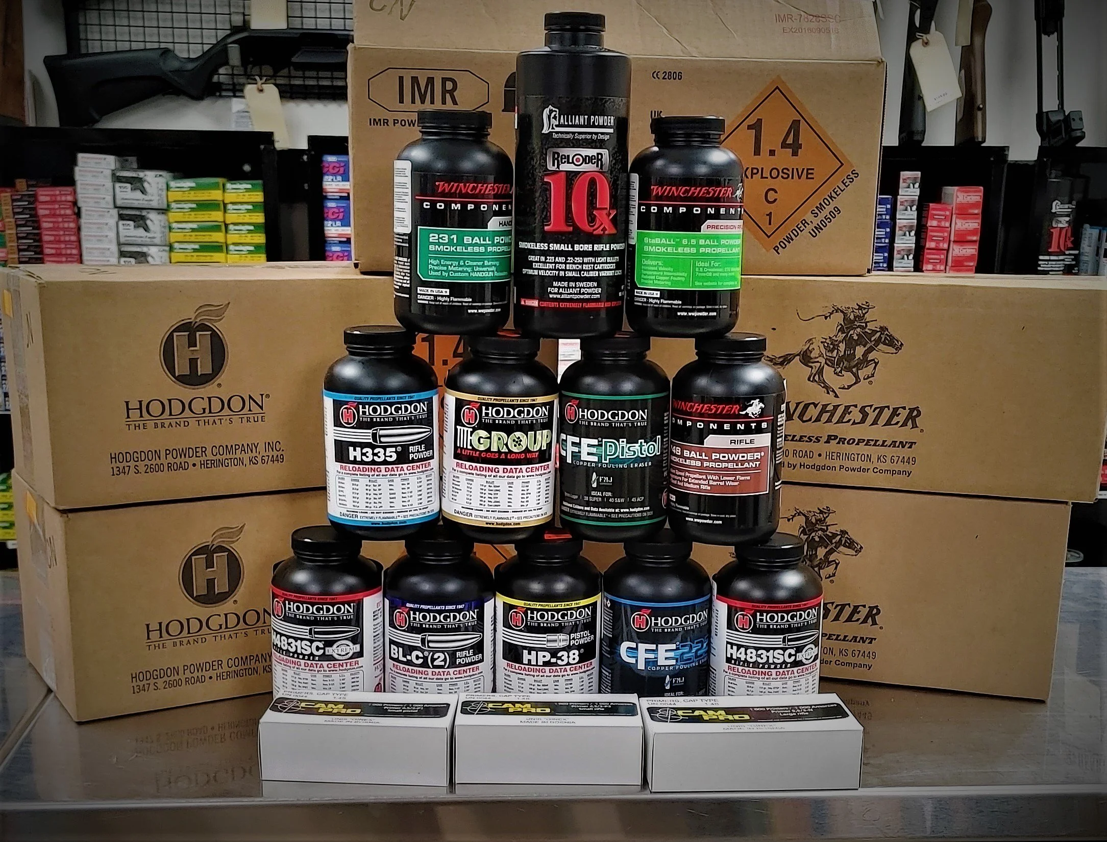 POWDERS AND PRIMERS ACCURATE 2200 1LB