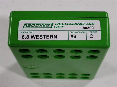 6.8 western HORNADY 2-DIE RIFLE SET SERIES IV 6MM CREEDMOOR