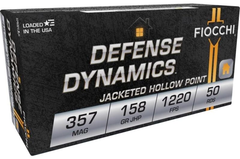 FIOCCHI 357 MAG 158GR JHP 50RDS