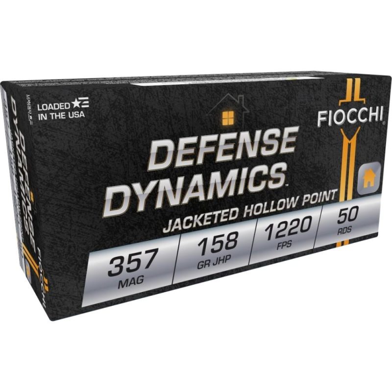 FIOCCHI 357 MAG 158GR JHP 50RDS