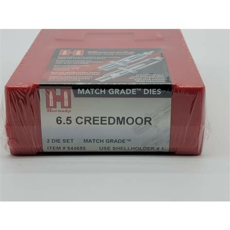 HORNADY 2-DIE RIFLE SET SERIES IV 6MM CREEDMOOR HORNADY 2-DIE RIFLE SET SERIES IV 6MM CREEDMOOR