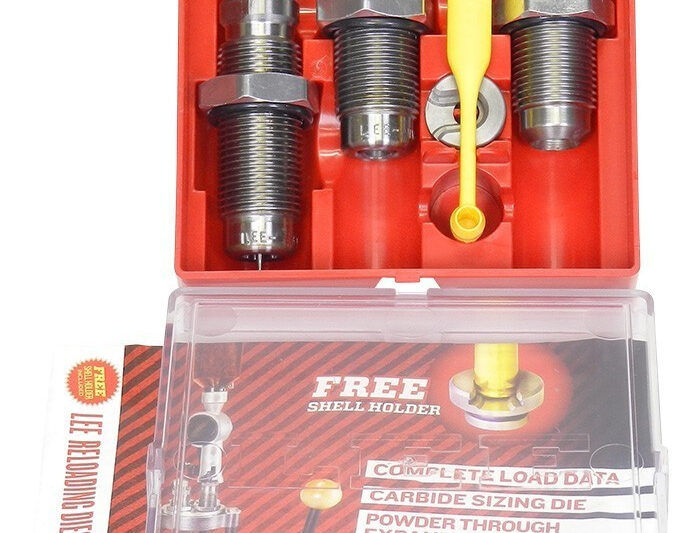 LEE 308 WINCHESTER 3 DIE SET w/FACTORY CRIMP, S/H #2