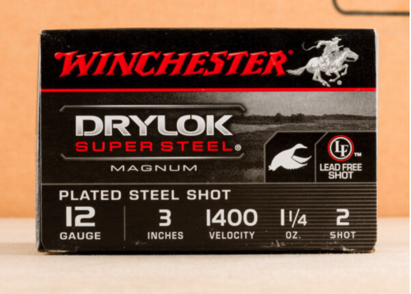 WINCHESTER DRYLOCK 12GA 3" 1 1/4oz #2 AMMO 25RDS