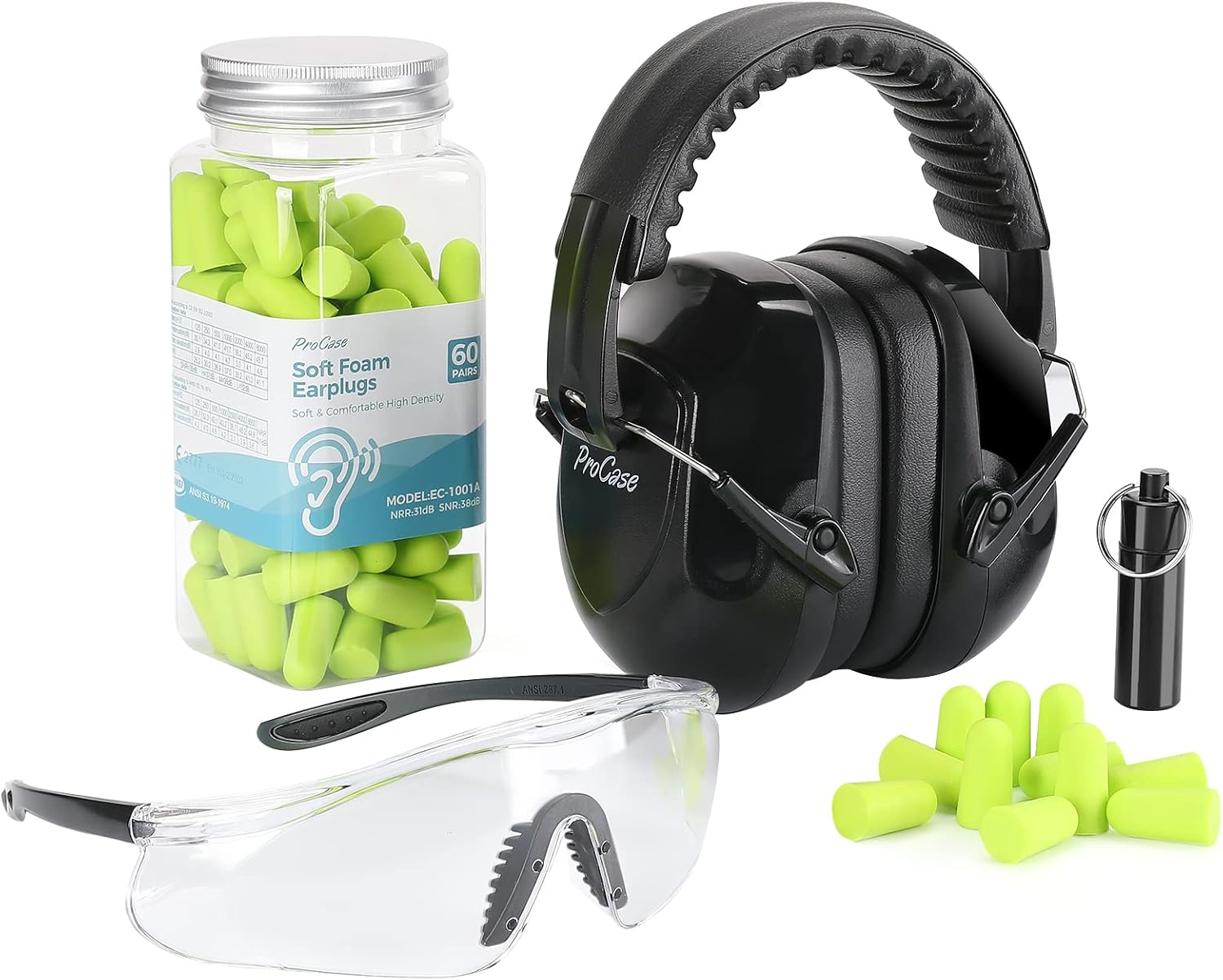 eye and ear protection WALKER EAR PLUGS BRAIDED CORD