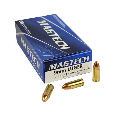 MAGTECH 9MM 115GR 50CT