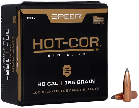 SPEER .308 165gr SP SPITZER 100ct