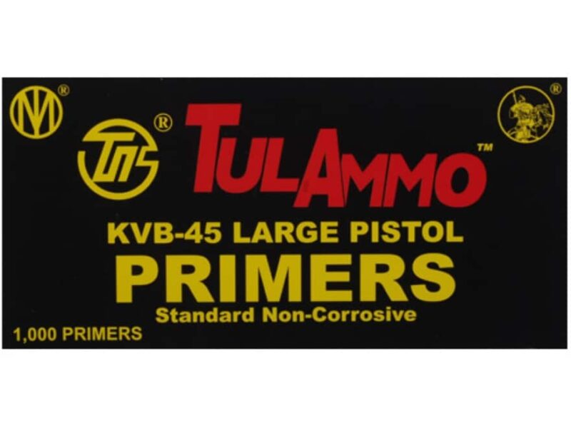 TULA LARGE PISTOL PRIMERS